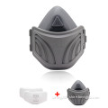 CE Certified ST-1020 Breathing Best CE protective Rubber Half  Face Dust Mask